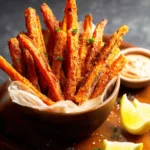 Crispy Carrot Fries (Oven Baked) First Image