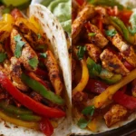 Easy Air Fryer Chicken Fajitas Recipe First Image