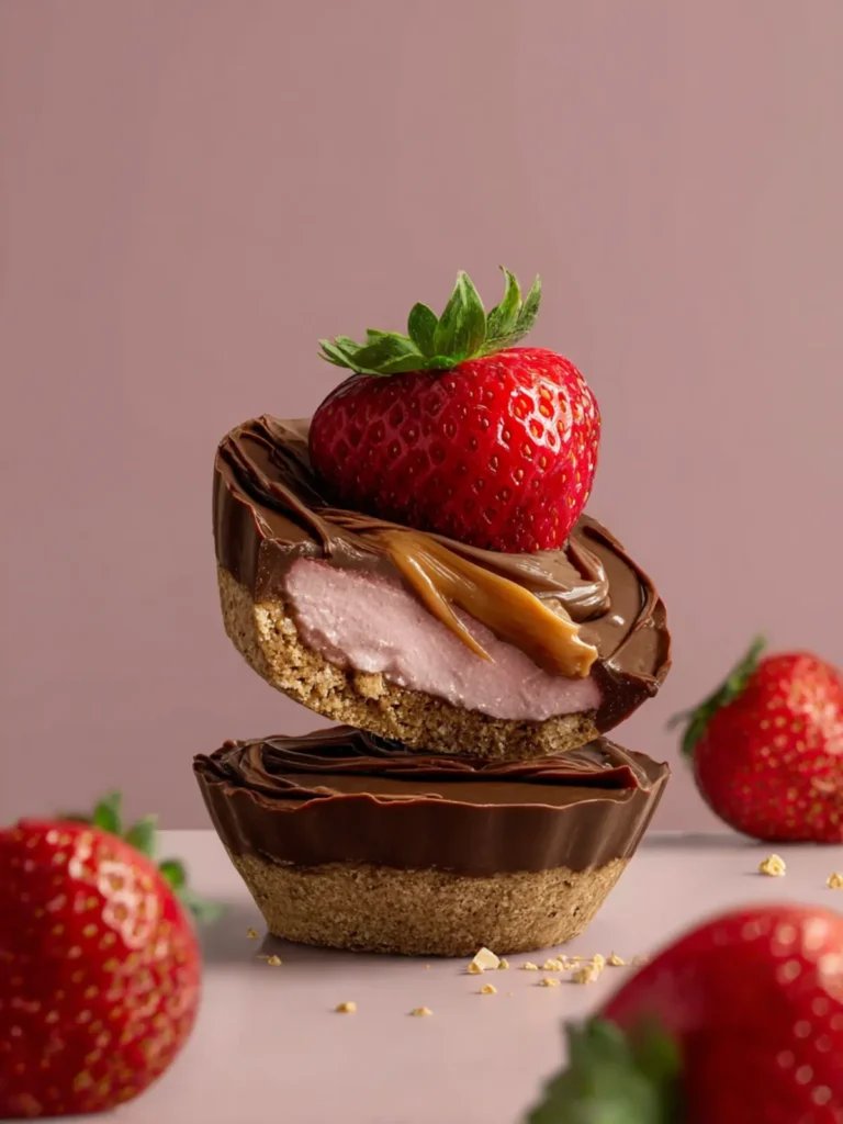 Hazelnut Strawberry Butter Cup First Image