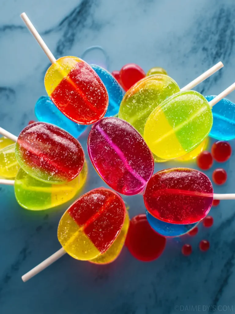 How to Make Jolly Rancher Suckers First Image