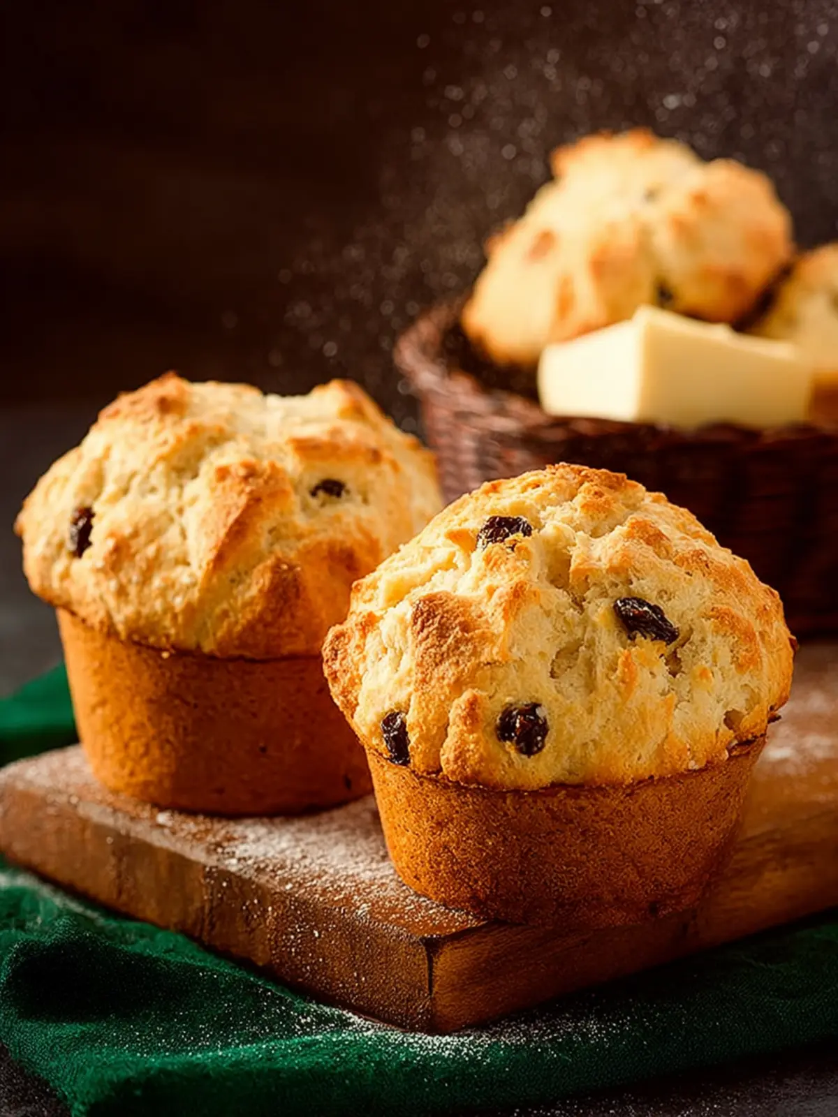 Irish Soda Bread Muffins (Small Batch) First Image