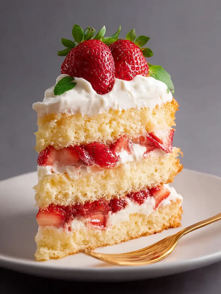 Keto Strawberry Shortcake First Image