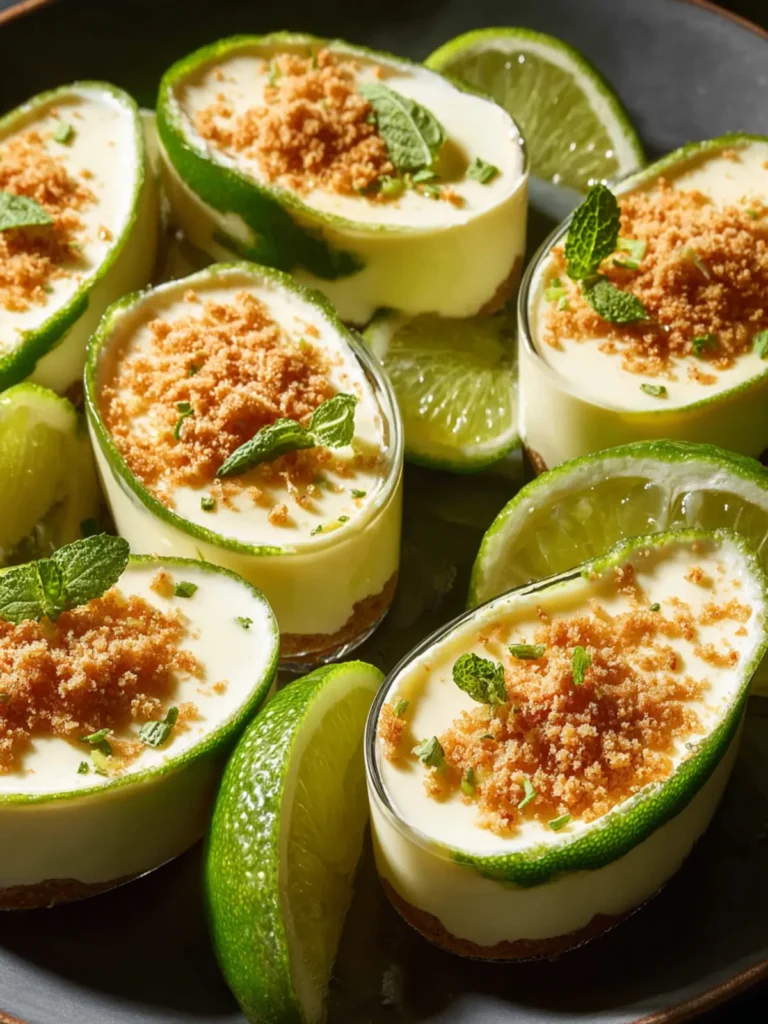 Key Lime Pie Possets First Image