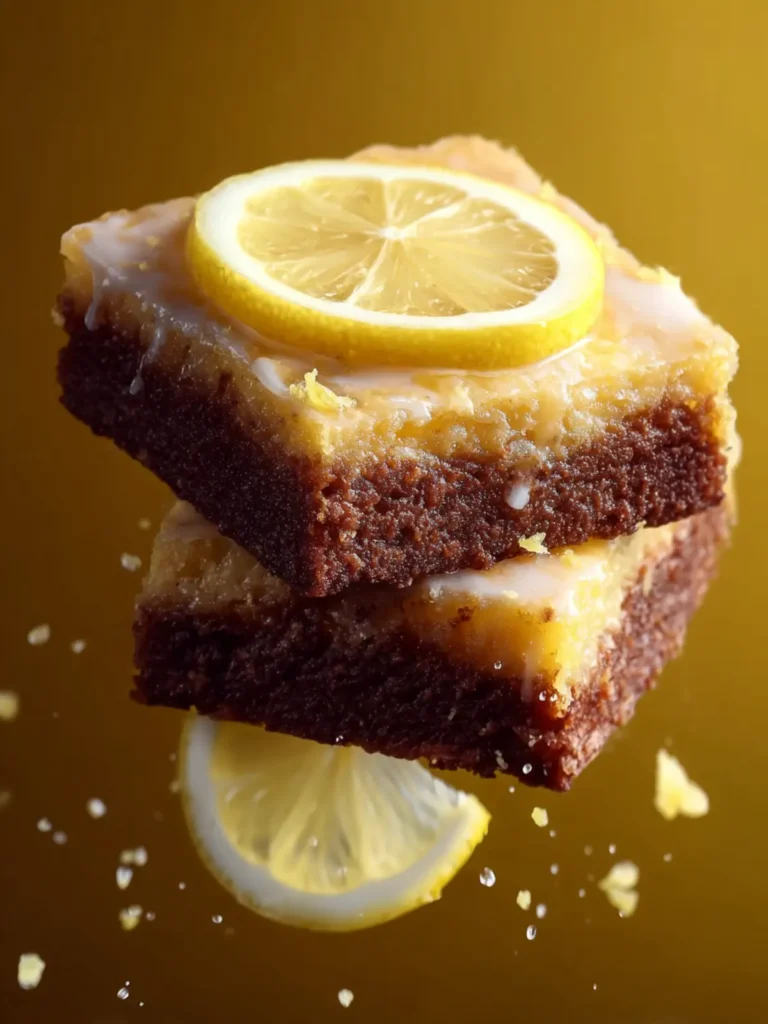 Lemon Brownies First Image