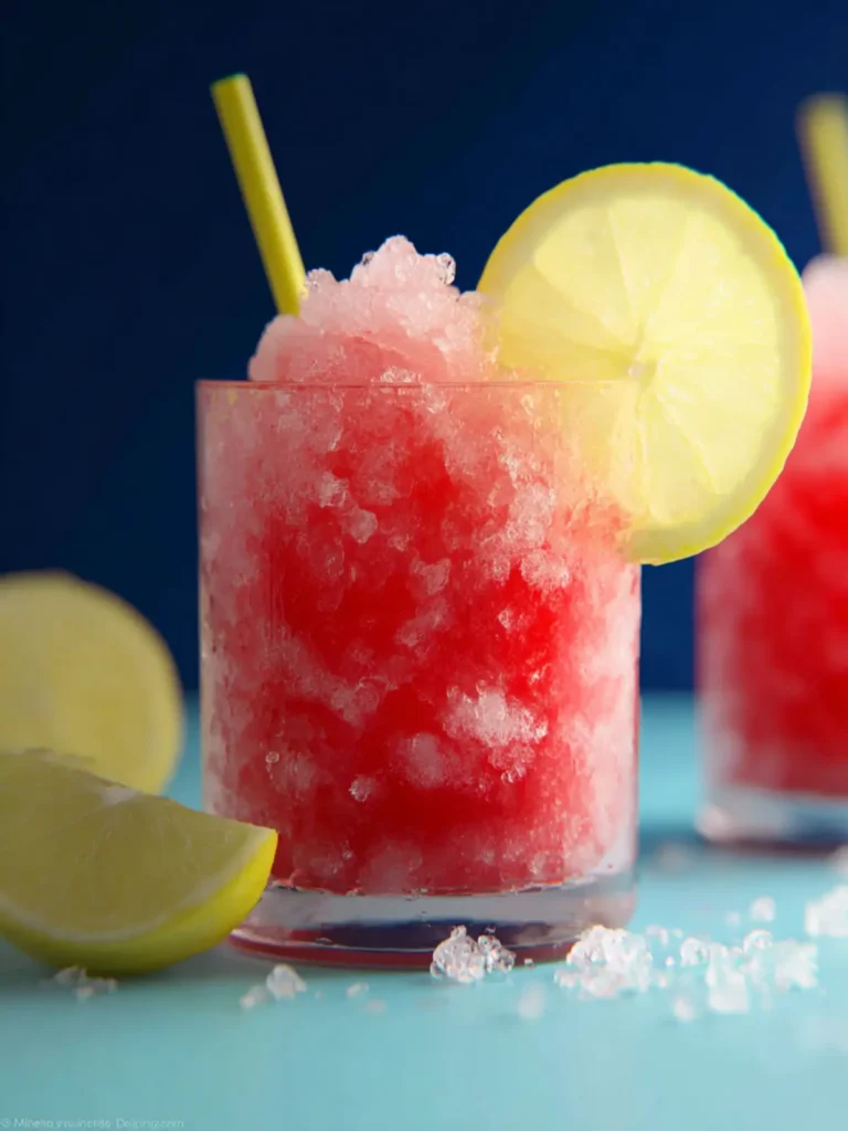 Low Calorie Slushie Recipe First Image