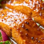 Maple Barbeque-Glazed Salmon First Image