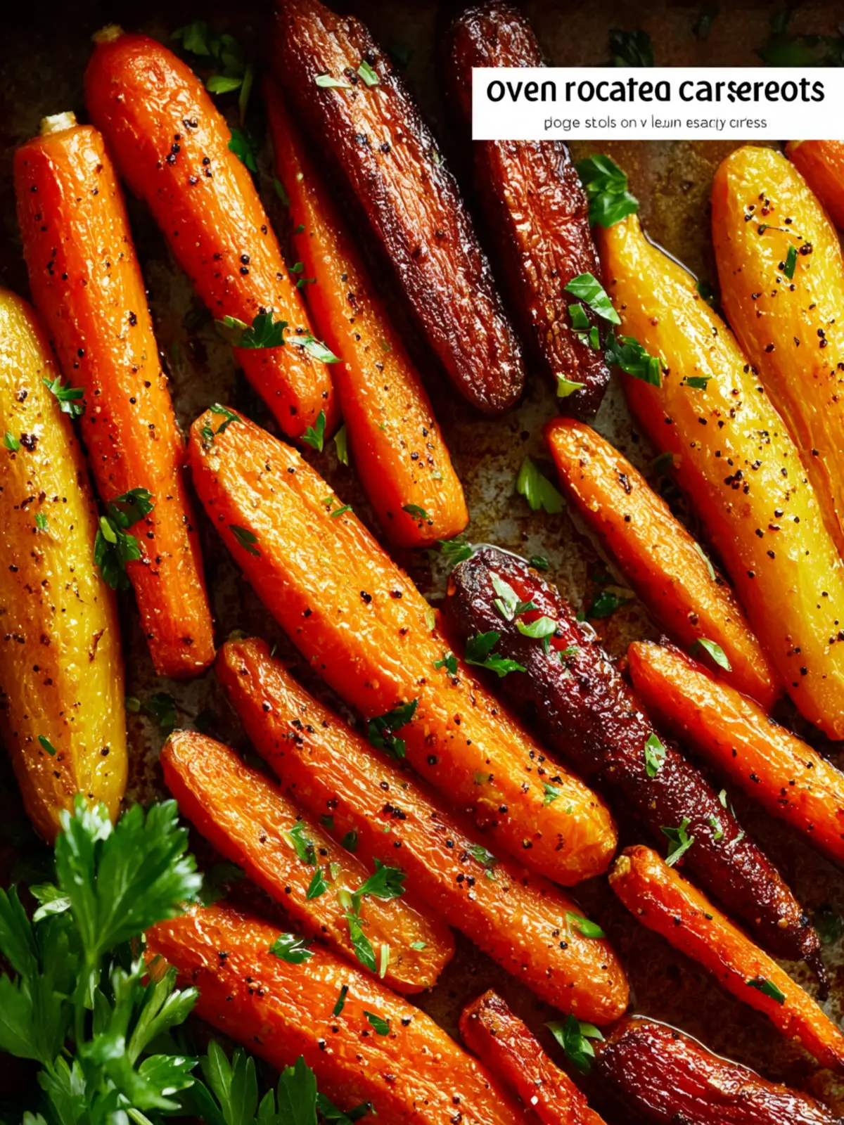 Oven Roasted Carrots First Image