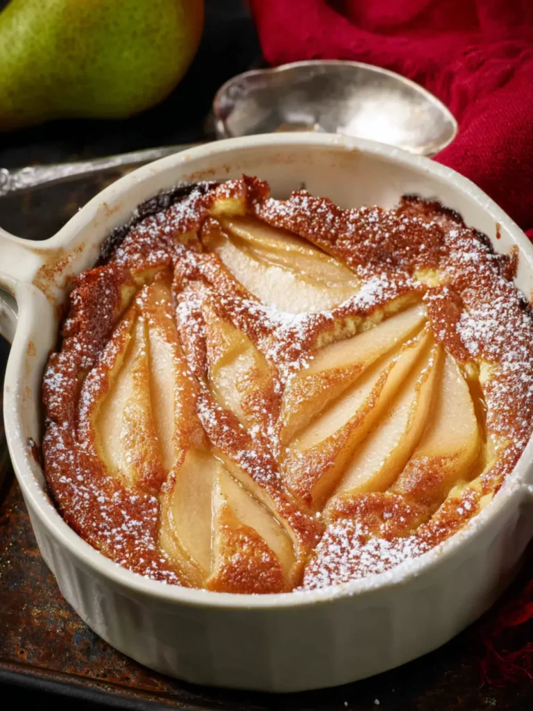 Pear Clafoutis For One First Image