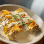 White Chicken Enchiladas Recipe First Image
