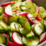 Cucumber Radish Salad First Image