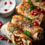 Musakhan Rolls (Crispy Palestinian Sumac Chicken) First Image