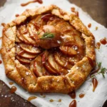 Salted caramel apple galette First Image