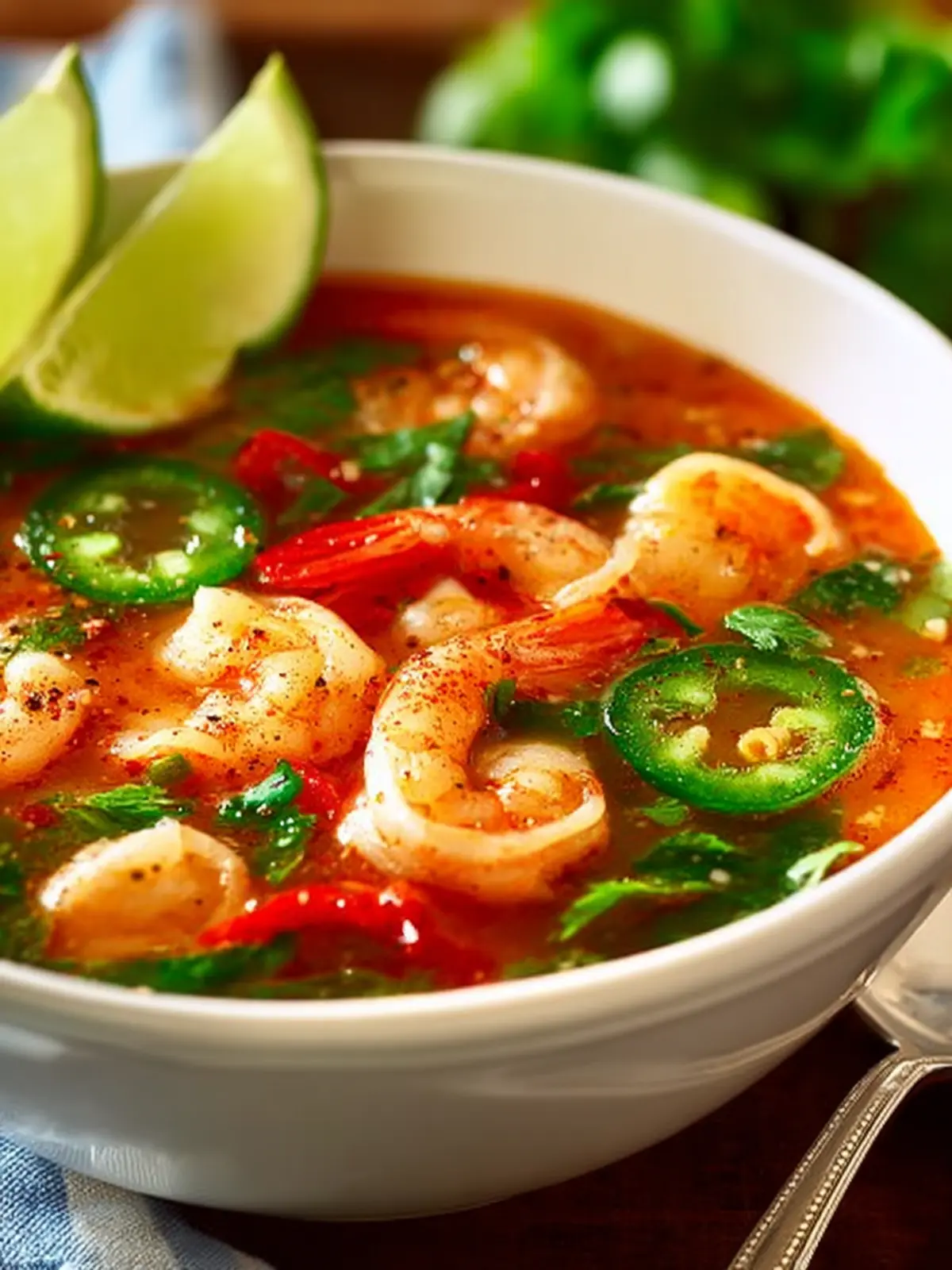 Spicy Shrimp Soup First Image