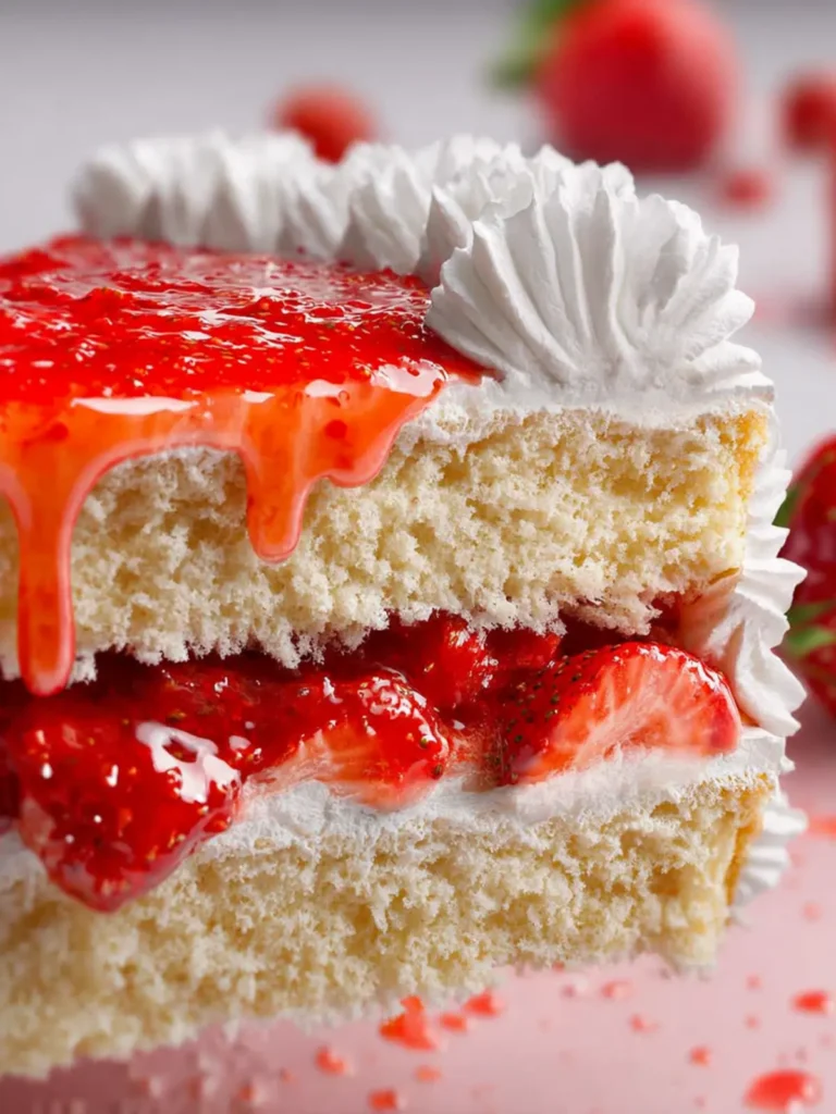 Strawberry Shortcake Cake First Image