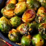 Sweet Chili Roasted Brussels Sprouts First Image
