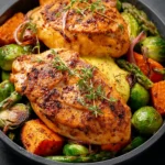 chicken and vegetable meal prep First Image