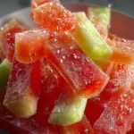 Candied Watermelon Rind: Sweet and Chewy Delight First Image