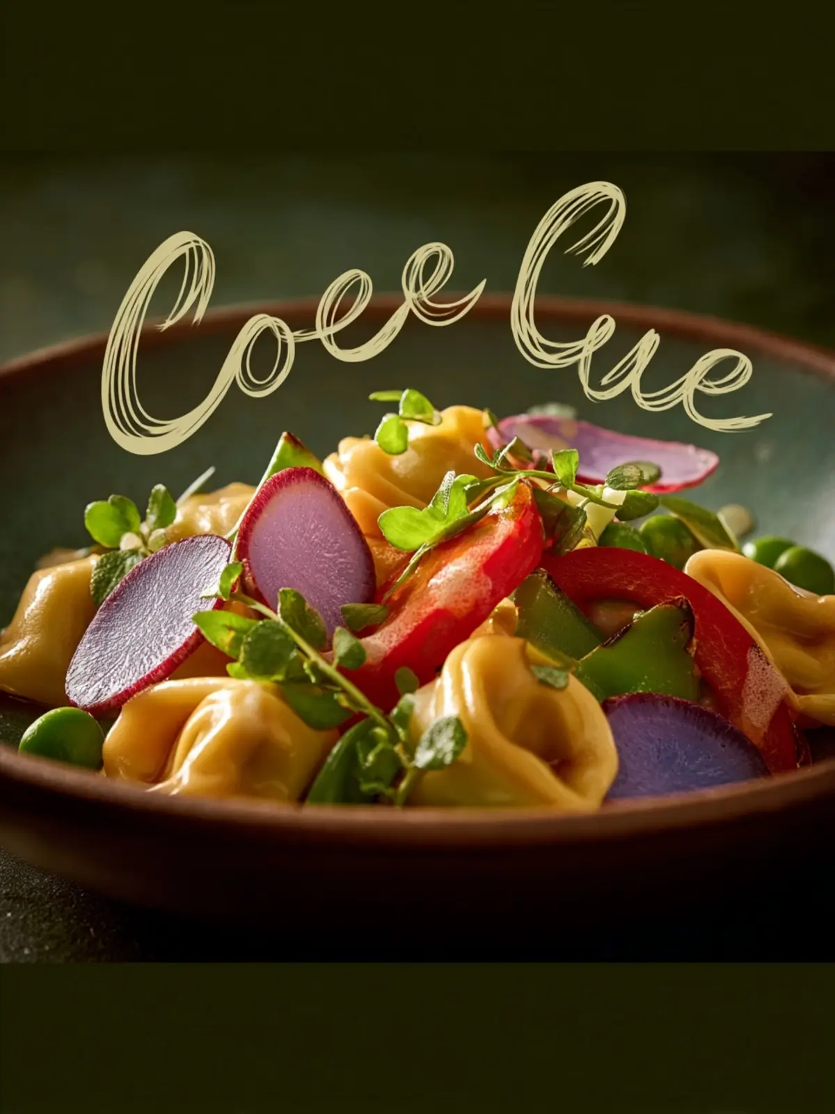 Cheese Tortellini with Summer Veggies Recipe First Image