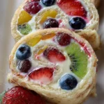Cheesecake Fruit Salad Roll Ups First Image