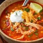 Chicken Enchilada Soup First Image