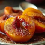 Cinnamon Sugar Baked Peaches for Father’s Day: Irresistib… First Image