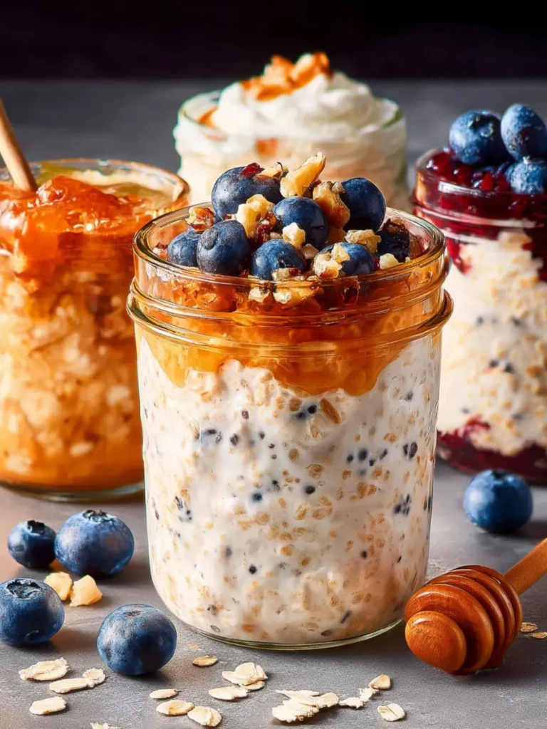 Cottage Cheese Overnight Oats First Image