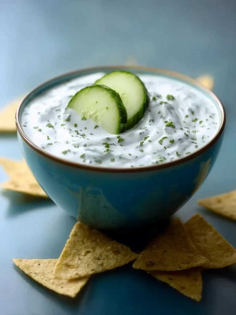 Cucumber Yogurt Lime Dip First Image