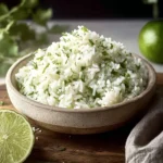 Easy Cilantro Lime Rice, Chipotle Copycat Rice Recipe First Image