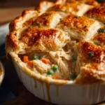 Easy Homemade Chicken Pot Pie Casserole First Image