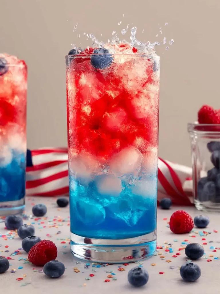 Red White and Blue Drink First Image