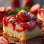 Strawberry Custard Bars First Image