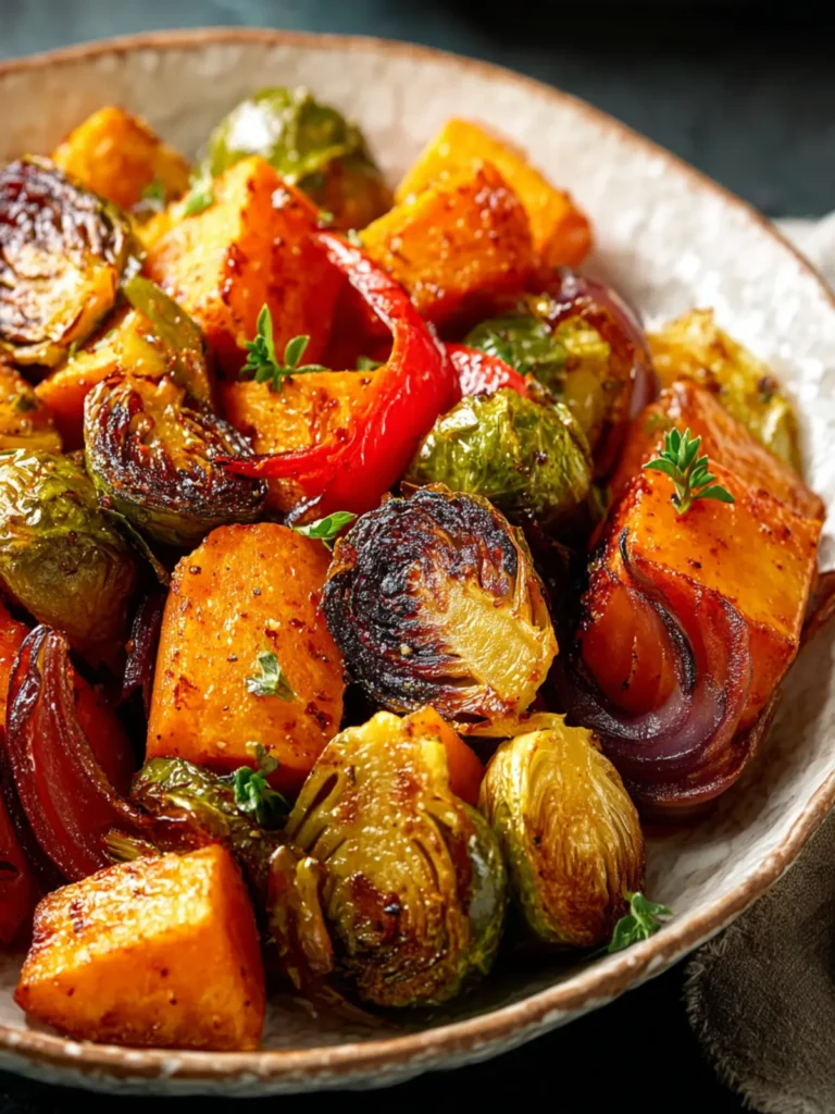 Sweet and Spicy Maple Chipotle Vegetables for Easy Weeknight Dinners First Image