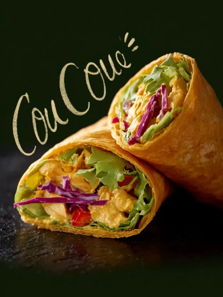 Thai Peanut Wraps Recipe First Image