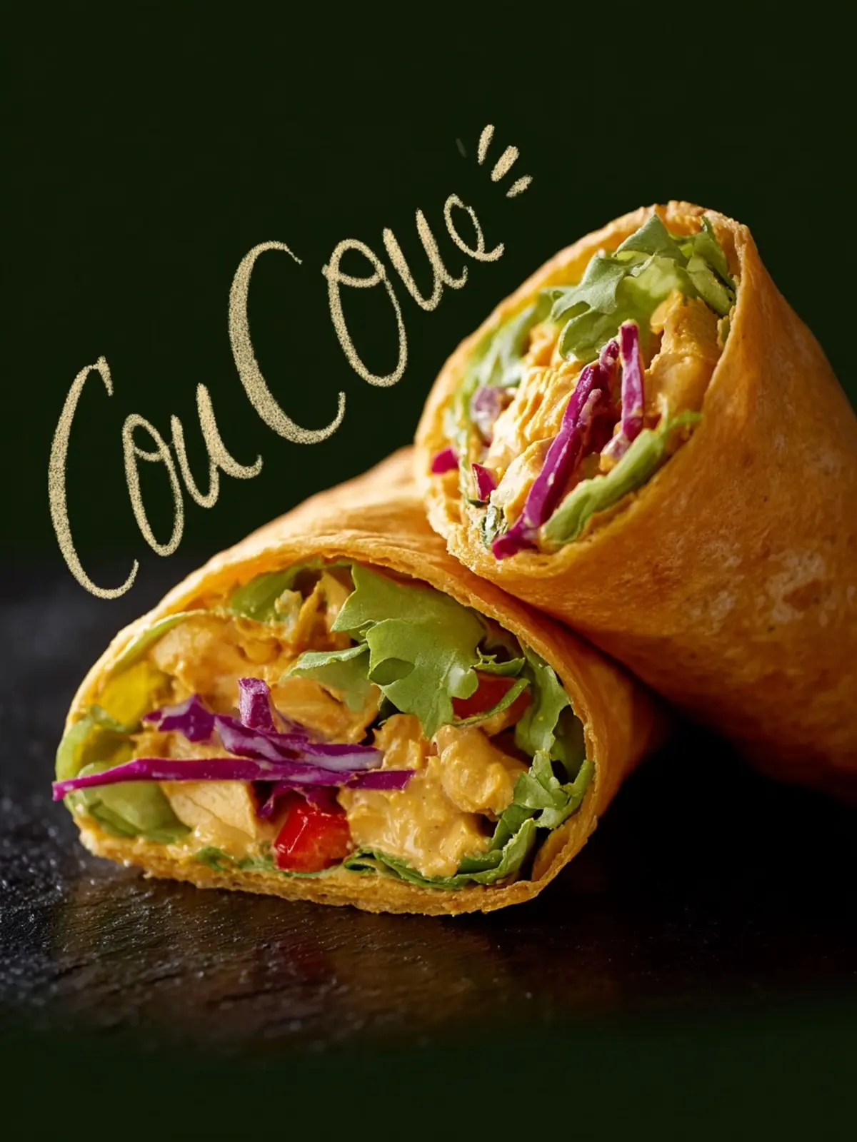 Thai Peanut Wraps Recipe First Image