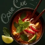 Thai Red Curry Noodles Recipe First Image