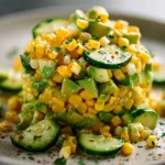 Zesty Corn, Avocado, and Cucumber Delight First Image